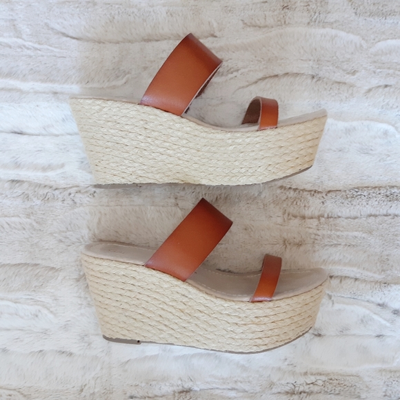 GAP Shoes - GAP Platform Espadrille Slides Sz 8 - 8.5